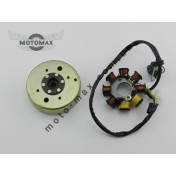 Катушка генератора с магнитом 4т GY6-50/60/80сс