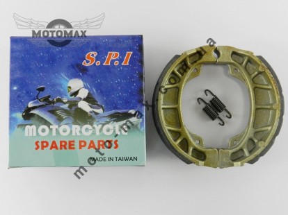 Колодки барабанного тормоза Honda Lead 50/90/Дельта/GY6-50/ 60/80/Альфа/Актив SPI (тайвань) фото цена