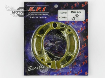 Колодки барабанного тормоза Honda Dio/Tact/ZX, SPI (тайвань) фото цена