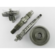 Редуктор 4т GY6-50/60/80сс, (1 амортизатор)