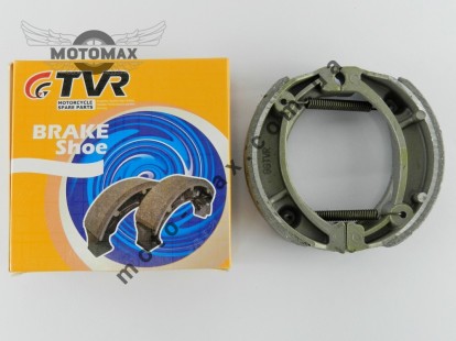 Колодки барабанного тормоза Honda Lead 50/90/Дельта/GY6-50/ 60/80/Альфа/Актив (пружина косая) TVR фото цена