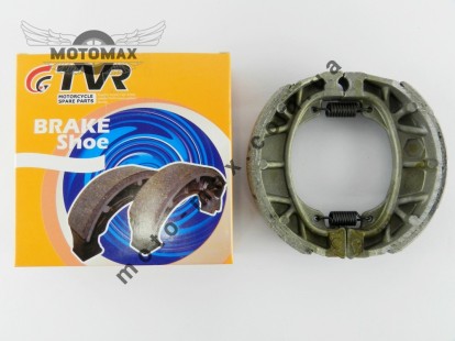Колодки барабанного тормоза Honda Lead 50/90/Дельта/GY6-50/ 60/80/Альфа/Актив (пружина прямая) TVR фото цена