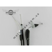 Трос газа Yamaha Axis 90cc/2т Stels, раздвоенный, L-​1360/1470мм