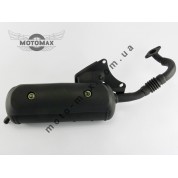 Глушитель Suzuki Lets 1/2/3, с гофрой