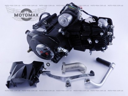Двигатель Дельта/Альфа/Актив 125cc механика (черный) фото цена