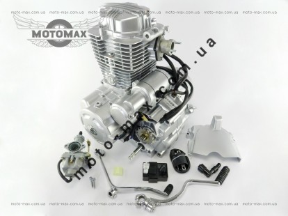 Двигатель CG-150cc ZUBR/ MUSTANG (+карбюратор+коммутатор+ катушка) фото цена
