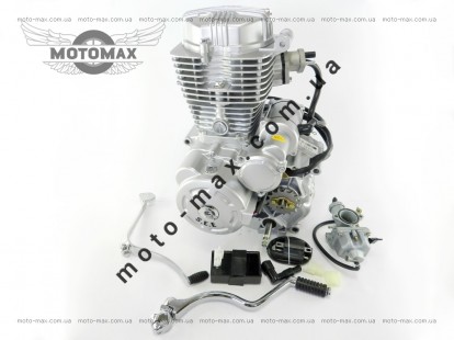 Двигатель CG-250cc ZUBR/ LIFAN/ MUSTANG (+карбюратор+коммутатор+катушка) фото цена