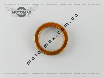 Прокладка (кольцо) глушителя маленькое Yamaha/GY6-50-150cc/ Дельта/Альфа/Актив (Медное) фото цена