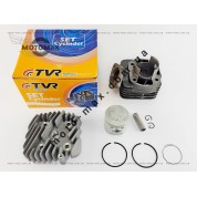 Поршневая (ЦПГ) Honda Dio AF-34/35/ Lead AF-48, 80cc, с головой, TVR (Завод SEE китай)