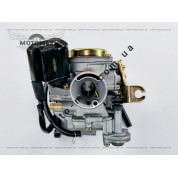 Карбюратор 4т GY6-50/60/80cc 139QMB  (железная крышка)