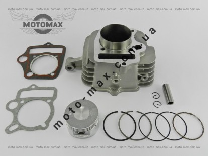 Поршневая (ЦПГ) Дельта/Альфа/Актив 125cc (ø-52,4мм p-13мм) алюминиевая, с ухом (китай) фото цена