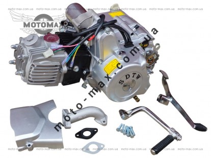 Двигатель Дельта/Альфа/Актив 110cc, механика Серебристый фото цена
