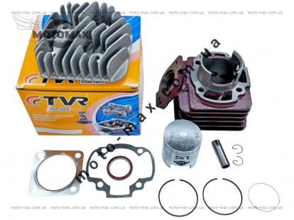 Поршневая (ЦПГ) 80cc Honda Dio 18/25/ 27/28 /FIT/Tact 24/30/ 31/51/ Lead 20 80cc, с головой TVR №2 фото цена
