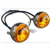 Повороты передние Yamaha VINO 4т SA37 (в сборе)