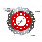 Диск тормозной Honda Dio AF-28/35 Красный